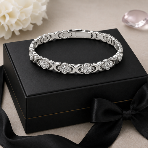 CZ Magnetic Bracelet for Women