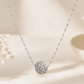 Rhinestone Pavé Bead Necklace
